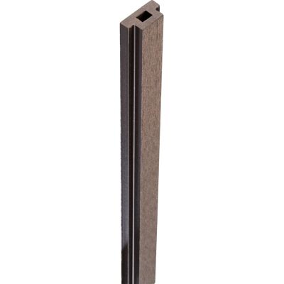 GroJa Nutleiste Solid-Steckzaun WPC 190 cm x 2,9 cm x 1,5 cm Terra GroJa Nutleiste Solid-Steckzaun WPC 190 cm x 2,9 cm x 1,5 cm Terra