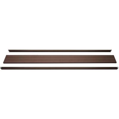 MCW Abschluss-Set für WPC-Sichtschutz Savoie Abschlussprofil Windschutz WPC-Pfosten 180cm Braun MCW Abschluss-Set für WPC-Sichtschutz Savoie Abschlussprofil Windschutz WPC-Pfosten 180cm Braun