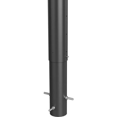 Biohort Zaunpfosten 96,5cm Dunkelgrau Metallic - Zaunpfosten Biohort Zaunpfosten 96,5cm Dunkelgrau Metallic - Zaunpfosten