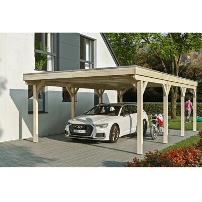SKANHOLZ - Grunewald - 427x796 cm - 251 cm - Carport SKANHOLZ - Grunewald - 427x796 cm - 251 cm - Carport