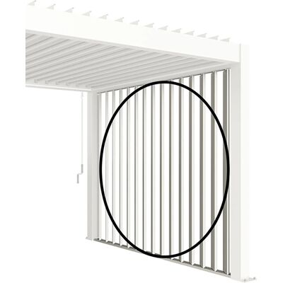Biohort Sonnenschutzrollo Manuell 3,5 m Weiß Biohort Sonnenschutzrollo Manuell 3,5 m Weiß