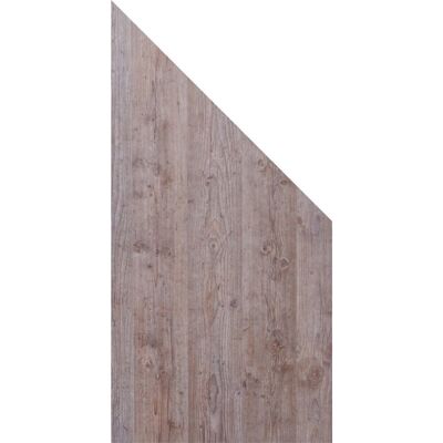 GroJa Sichtschutz Premo Schräg 90 cm x 180/90 cm x 0,8 cm Holzoptik GroJa Sichtschutz Premo Schräg 90 cm x 180/90 cm x 0,8 cm Holzoptik