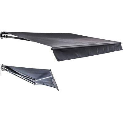 Garden Pleasure Gelenkarmmarkise Elektrisch 20 cm x 200 cm x 295 cm Anthrazit Garden Pleasure Gelenkarmmarkise Elektrisch 20 cm x 200 cm x 295 cm Anthrazit