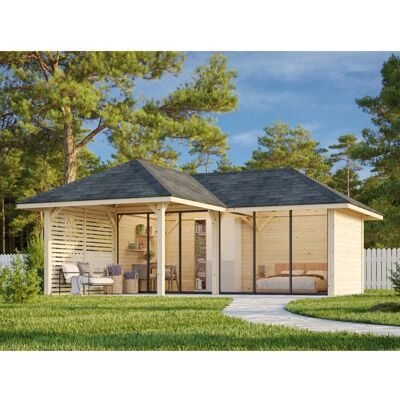 Palmako Pavillon Bianca Set 513 Slide Plus 588 x 588 cm Lackiert Weiß FSC® Palmako Pavillon Bianca Set 513 Slide Plus 588 x 588 cm Lackiert Weiß FSC®