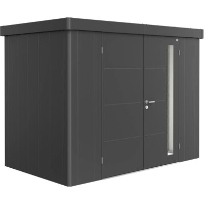 Biohort Gerätehaus Neo 1C Doppeltüre Dunkelgrau-Metallic Biohort Gerätehaus Neo 1C Doppeltüre Dunkelgrau-Metallic
