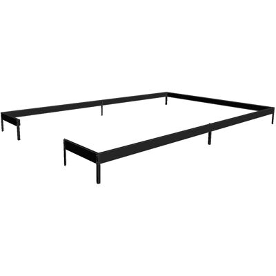 Juliana Premium Stahlfundament - 10,9 m² - Schwarz Juliana Premium Stahlfundament - 10,9 m² - Schwarz