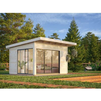 PALMAKO - Andrea Slide Plus - Naturbraun - Gartenhaus PALMAKO - Andrea Slide Plus - Naturbraun - Gartenhaus