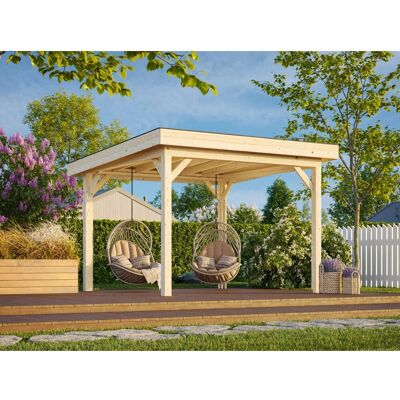 PALMAKO - Lenna - Weiß - 340x340x245 cm - Pavillon PALMAKO - Lenna - Weiß - 340x340x245 cm - Pavillon