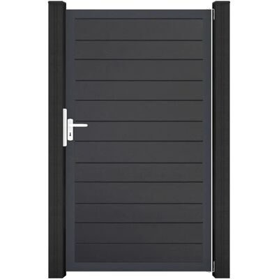GroJa Tor 1-flg. Basicline Schmal 100 cm x 180 cm Anthrazit Rahmen DB703 GroJa Tor 1-flg. Basicline Schmal 100 cm x 180 cm Anthrazit Rahmen DB703