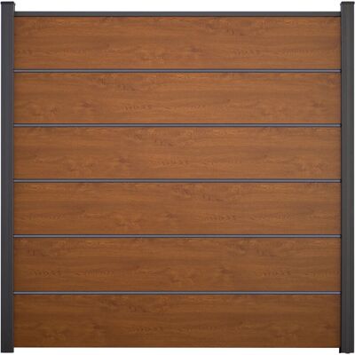 GroJa Steckzaun Premium Basicline 180 cm x 180 cm Golden Oak GroJa Steckzaun Premium Basicline 180 cm x 180 cm Golden Oak