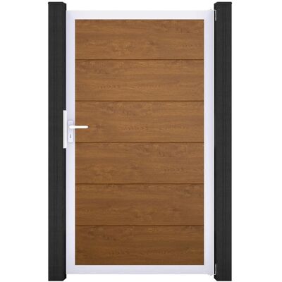 GroJa Steckzaun Tor BasicLine Universal-DIN EV1 Golden Oak GroJa Steckzaun Tor BasicLine Universal-DIN EV1 Golden Oak