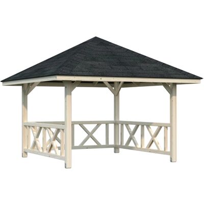 PALMAKO Bianca 8,3 m² Set 1 - Pavillon PALMAKO Bianca 8,3 m² Set 1 - Pavillon