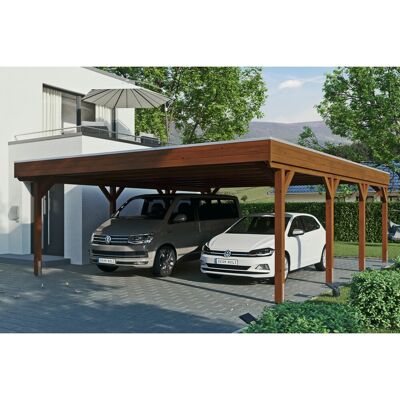 SKANHOLZ - Grunewald - 622 x 796 cm - 255 cm - Carport SKANHOLZ - Grunewald - 622 x 796 cm - 255 cm - Carport