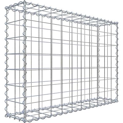 GABIONDECO Gabion - 100cm x 70cm x 20cm - Maschen 10x10cm - Made in Germany GABIONDECO Gabion - 100cm x 70cm x 20cm - Maschen 10x10cm - Made in Germany