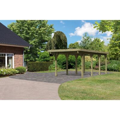 KARIBU Classic 2 Variante A - Carport KARIBU Classic 2 Variante A - Carport
