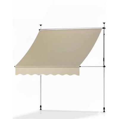 Sol Royal Klemmmarkise 1 5m Breit ohne Bohren SolVision BM3 Beige Sol Royal Klemmmarkise 1 5m Breit ohne Bohren SolVision BM3 Beige