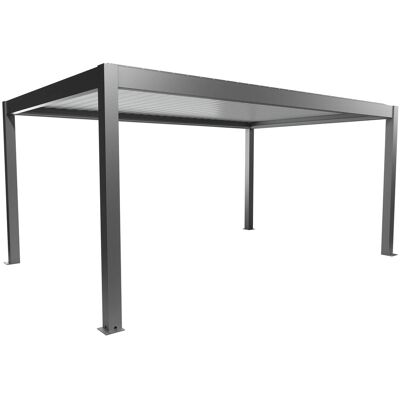 Biohort Pergola 5,5 m x 3,5 m Quarzgrau-Metallic/Weiß Biohort Pergola 5,5 m x 3,5 m Quarzgrau-Metallic/Weiß