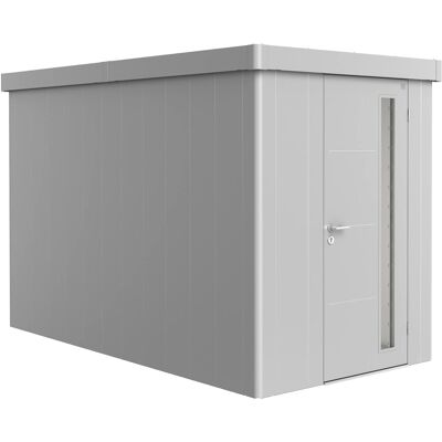 Biohort Gerätehaus Neo 4A - Metall, Silber, 222x180 cm Biohort Gerätehaus Neo 4A - Metall, Silber, 222x180 cm