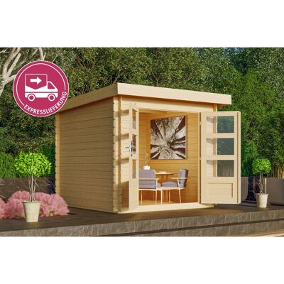 Karibu Express Gartenhaus Quicky B Naturbelassen 220 cm x 220 cm Karibu Express Gartenhaus Quicky B Naturbelassen 220 cm x 220 cm