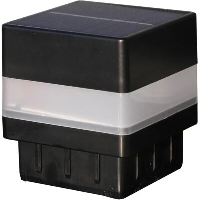 FLORAWORLD LED-Zaunpfostenkappe - Passend für 60x60 mm Pfosten - 2 Stück FLORAWORLD LED-Zaunpfostenkappe - Passend für 60x60 mm Pfosten - 2 Stück
