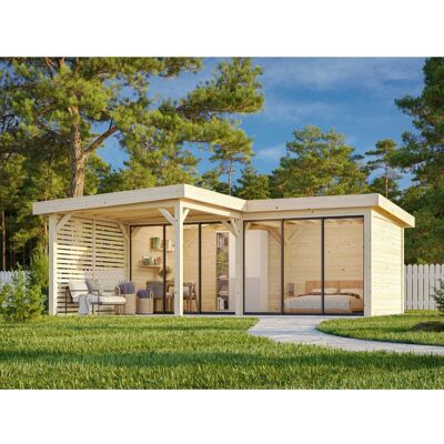 Palmako Pavillon Lenna Set 713 Slide Plus 588 x 588 cm Lackiert Weiß FSC® Palmako Pavillon Lenna Set 713 Slide Plus 588 x 588 cm Lackiert Weiß FSC®