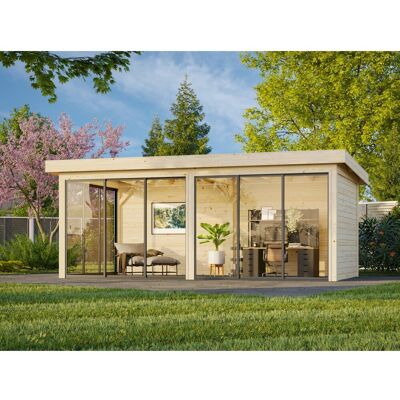 Palmako Pavillon Lenna Set 702 Slide Plus 588 x 300 cm Lackiert Weiß FSC® Palmako Pavillon Lenna Set 702 Slide Plus 588 x 300 cm Lackiert Weiß FSC®