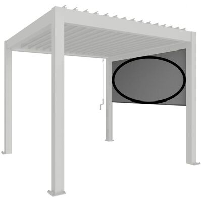Biohort Sonnenschutzrollo Elektrisch 3,5 m Quarzgrau-Metallic Biohort Sonnenschutzrollo Elektrisch 3,5 m Quarzgrau-Metallic