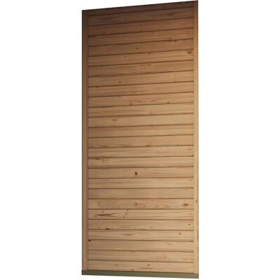 Karibu Seitenwand Geschlossen für Pavillon Kvadrat 231 cm x 115 cm Natur Karibu Seitenwand Geschlossen für Pavillon Kvadrat 231 cm x 115 cm Natur