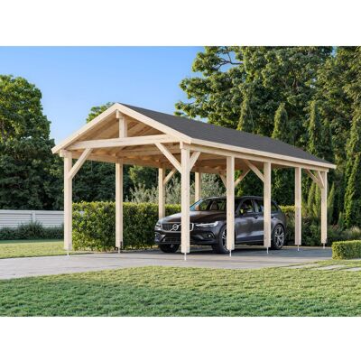 Palmako Carport Robert 315 x 732 cm Naturbelassen FSC® Palmako Carport Robert 315 x 732 cm Naturbelassen FSC®