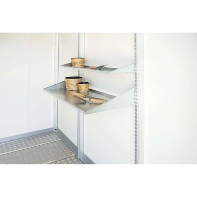 Biohort Regalböden für Nebengebäude CasaNova 99 x 24,5 cm 2-Stück-Packung Biohort Regalböden für Nebengebäude CasaNova 99 x 24,5 cm 2-Stück-Packung