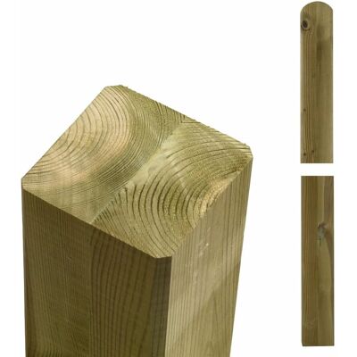 Trendyard - Geimpregneerde Tuinpalen Hout - 9 x 9 cm - 238 cm - Gartenpfahl Trendyard - Geimpregneerde Tuinpalen Hout - 9 x 9 cm - 238 cm - Gartenpfahl