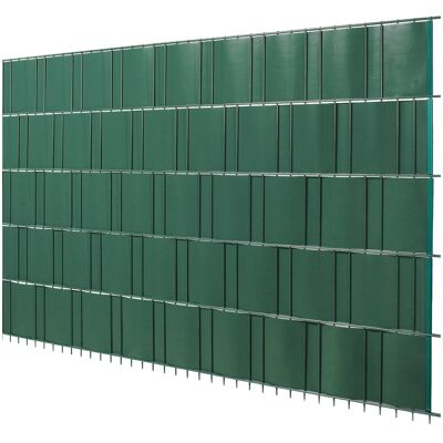 Floraworld Folienstreifen Sichtschutz für Einstabmatten Dunkelgrün 20,5 m x 24cm Floraworld Folienstreifen Sichtschutz für Einstabmatten Dunkelgrün 20,5 m x 24cm