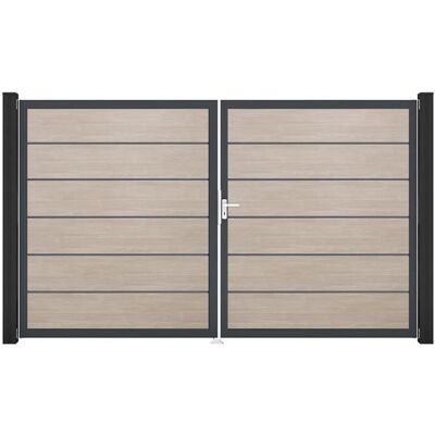 GroJa Tor 2-flg. Basicline Premium Sheffield Oak Rahmen 306 x 180 cm DIN Rechts GroJa Tor 2-flg. Basicline Premium Sheffield Oak Rahmen 306 x 180 cm DIN Rechts