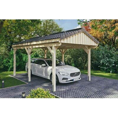 SKANHOLZ Fichtelberg Carport - Satteldach, 317x566cm, Natur SKANHOLZ Fichtelberg Carport - Satteldach, 317x566cm, Natur
