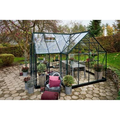 Halls Gartenraum - Grün, 3 mm Sicherheitsglas, 389x391cm - Gartenraum Halls Gartenraum - Grün, 3 mm Sicherheitsglas, 389x391cm - Gartenraum