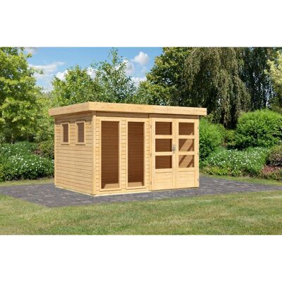 Karibu Gartenhaus Maradi 5 Naturbelassen 211 x 298 x 242 cm Karibu Gartenhaus Maradi 5 Naturbelassen 211 x 298 x 242 cm
