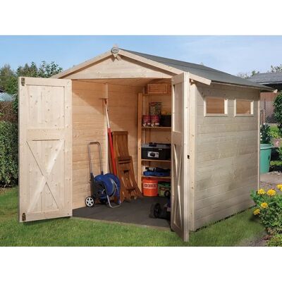 OBI Outdoor Living Holz-Gartenhaus Kompakt Satteldach 198 cm x 217 cm OBI Outdoor Living Holz-Gartenhaus Kompakt Satteldach 198 cm x 217 cm