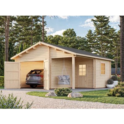 Palmako Garage Roger 21,9+5,2 m² - Garage Palmako Garage Roger 21,9+5,2 m² - Garage