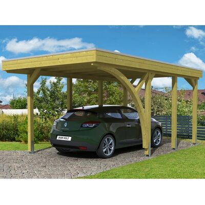 SKANHOLZ Friesland Set 5 Carport - Flachdach SKANHOLZ Friesland Set 5 Carport - Flachdach