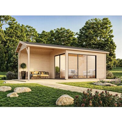 Palmako Gartenhaus Amanda Slide Plus 668 x 300 cm Transparent FSC® Palmako Gartenhaus Amanda Slide Plus 668 x 300 cm Transparent FSC®