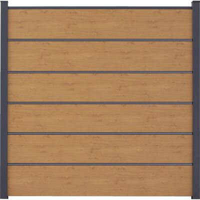 GroJa Steckzaun Premium Basicline 180 cm x 180 cm Asteiche Natur GroJa Steckzaun Premium Basicline 180 cm x 180 cm Asteiche Natur