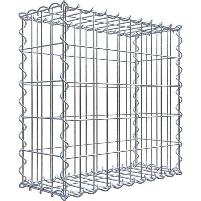 GABIONDECO Gabion - Verzinktes Stahlgitter 50x50x20cm - Landschaft GABIONDECO Gabion - Verzinktes Stahlgitter 50x50x20cm - Landschaft
