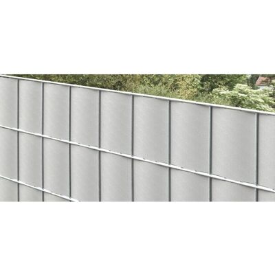 Floraworld Sichtschutz PP-Streifen 201,5 x 19 cm Silbergrau 5 Stk. Floraworld Sichtschutz PP-Streifen 201,5 x 19 cm Silbergrau 5 Stk.