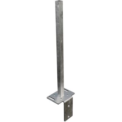 GroJa L-Stein-Konsole GJ48 Silber 60 cm x 12 cm x 16 cm GroJa L-Stein-Konsole GJ48 Silber 60 cm x 12 cm x 16 cm
