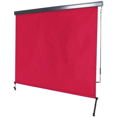 MCW Vertikalmarkise F42 250x180cm Bordeaux-Rot MCW Vertikalmarkise F42 250x180cm Bordeaux-Rot