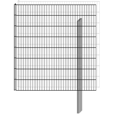 Bellissa Gabionen-Anbausatz Limes 90 cm x 112 cm x 23 cm Bellissa Gabionen-Anbausatz Limes 90 cm x 112 cm x 23 cm