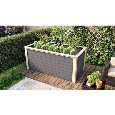 Karibu Hochbeet - 244x94cm - Nordische Fichte - Hergestellt in Deutschland Karibu Hochbeet - 244x94cm - Nordische Fichte - Hergestellt in Deutschland