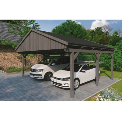 SKANHOLZ - Fichtelberg - 618x566 cm - 362 cm - Carport SKANHOLZ - Fichtelberg - 618x566 cm - 362 cm - Carport
