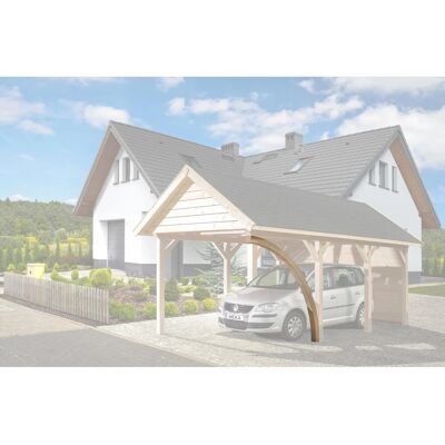 WEKA Leimholzrundbogen für Serie 614 und 615 Carport WEKA Leimholzrundbogen für Serie 614 und 615 Carport