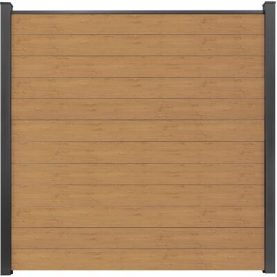 GroJa Steckzaun Schmal Basicline 180 cm x 180 cm Asteiche Natur GroJa Steckzaun Schmal Basicline 180 cm x 180 cm Asteiche Natur